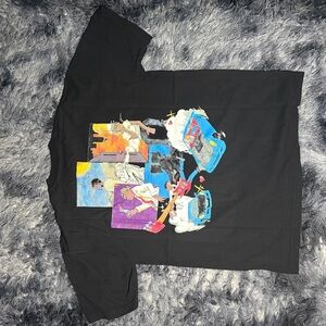 Revenge x Juice Wrld Burnout Graphic T-Shirt - Black - Large - NEW